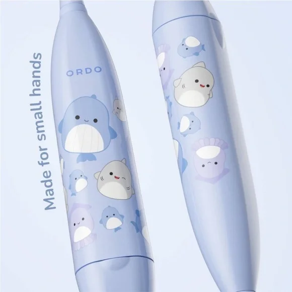 ORDO Sonic Kids’ Battery Toothbrush-Squishmallows Samir- Blue - Picture 2 of 4